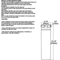 Elkay 51300C WaterSentry Plus Replacement Water Filter